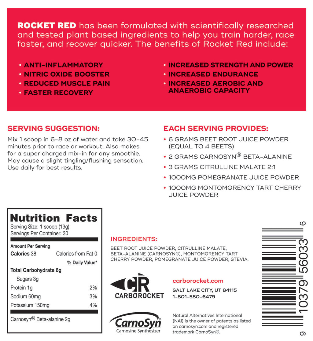 Rocket Red - Pre-Race/Workout Mix